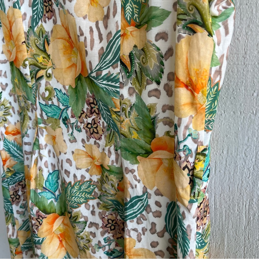 Aqua Blu Australia Dahlia Helena Button Front Sleeveless Maxi Dress Size M - Picture 9 of 10